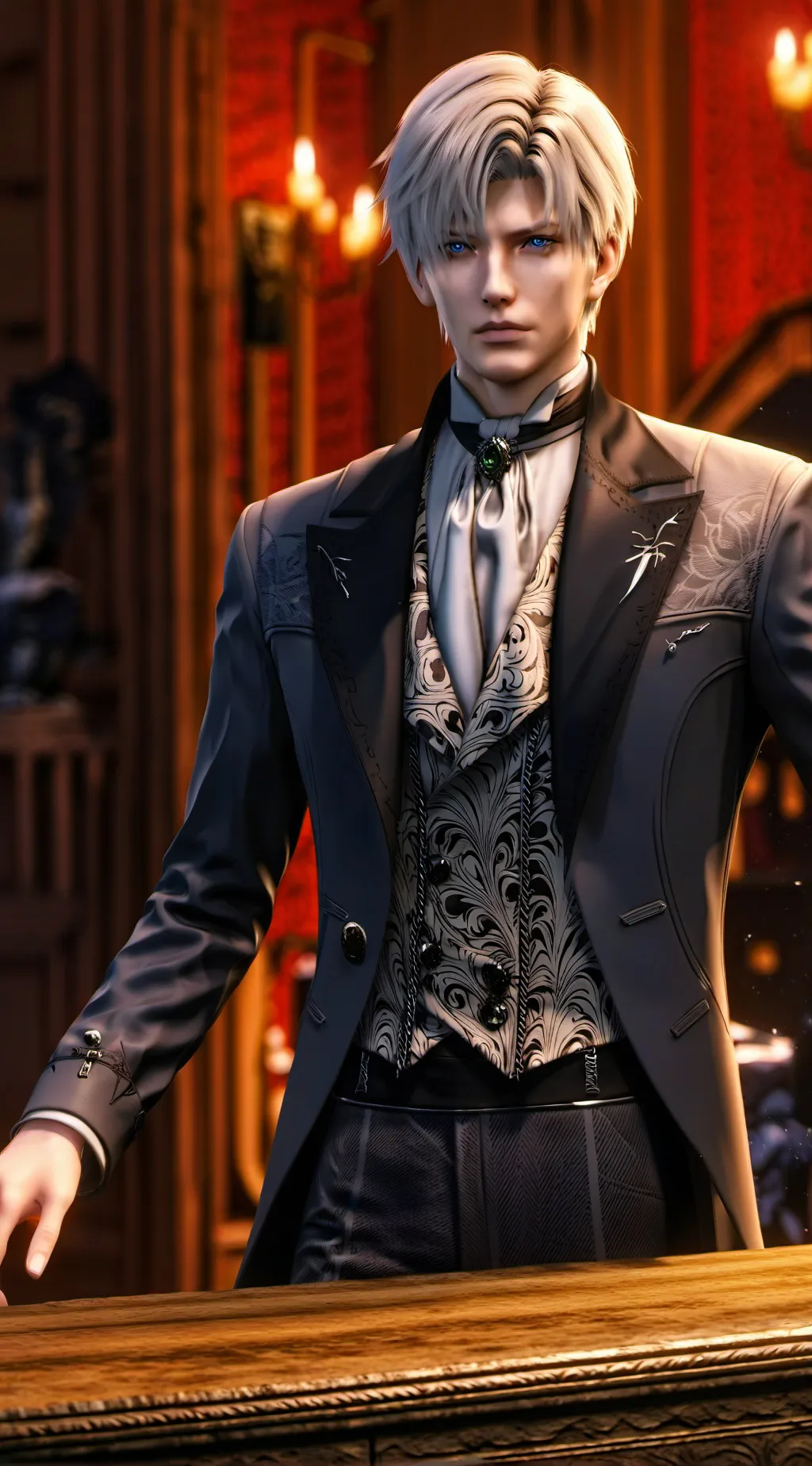 ai character: George background