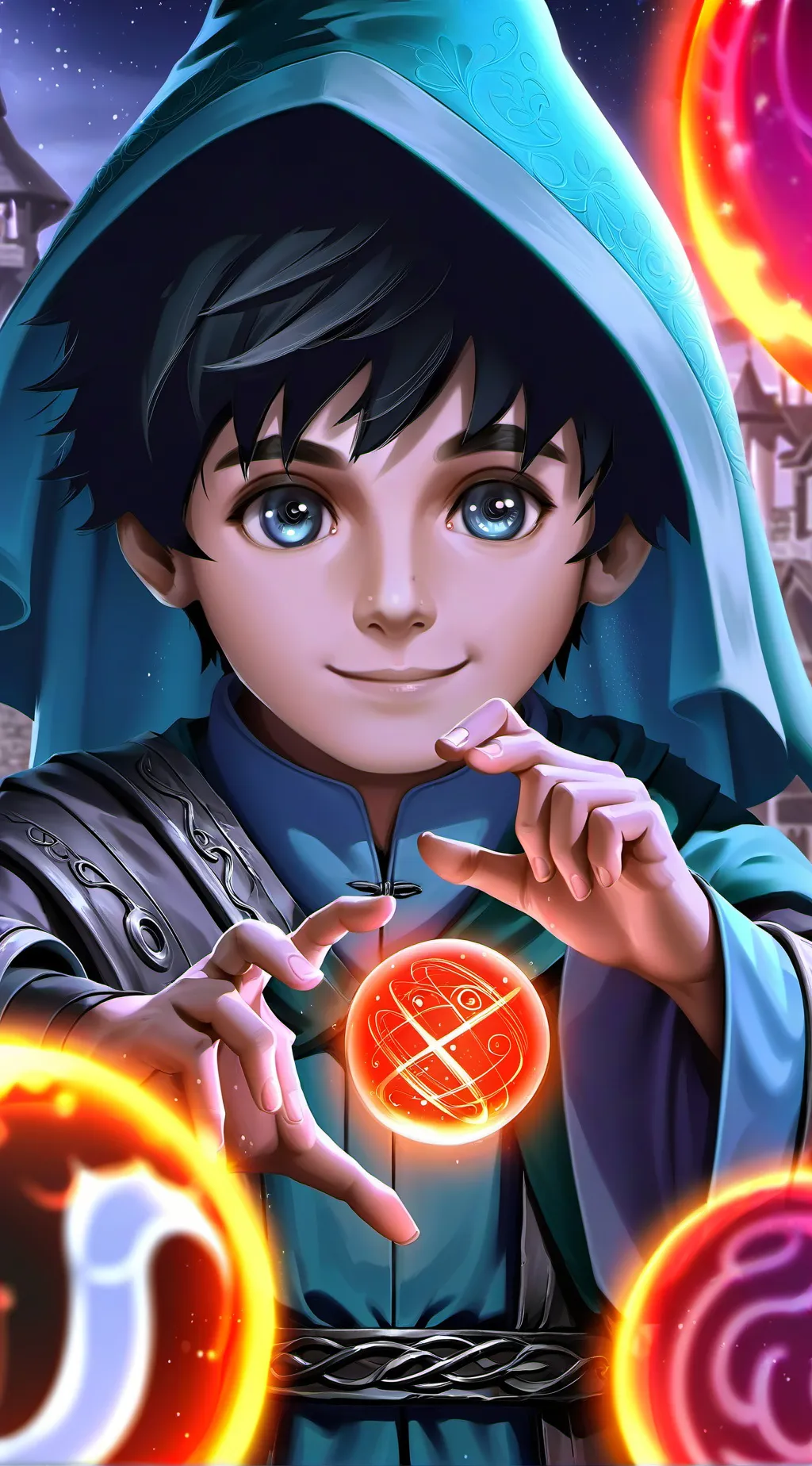 ai character: Luz Rayo background