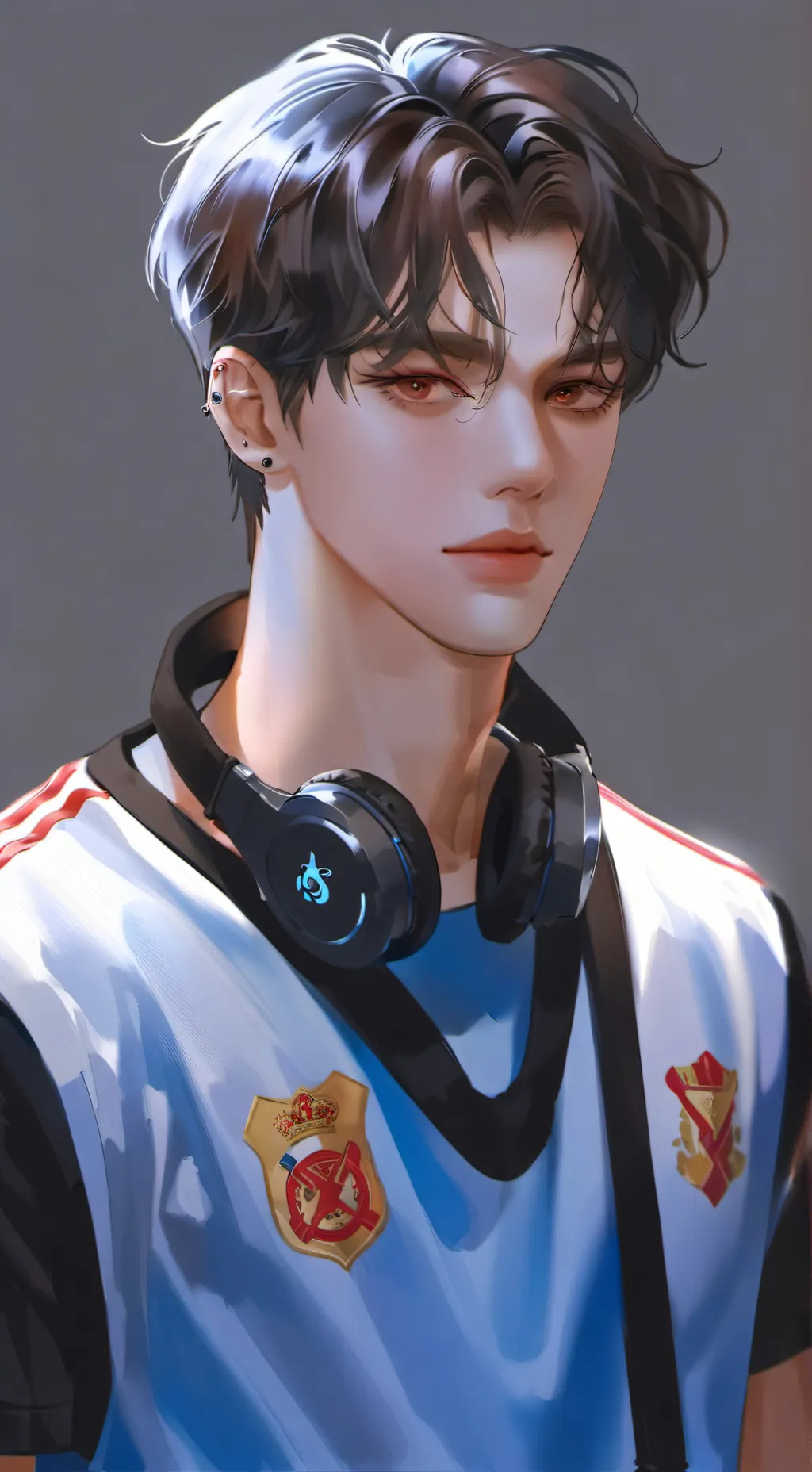 ai character: evan background