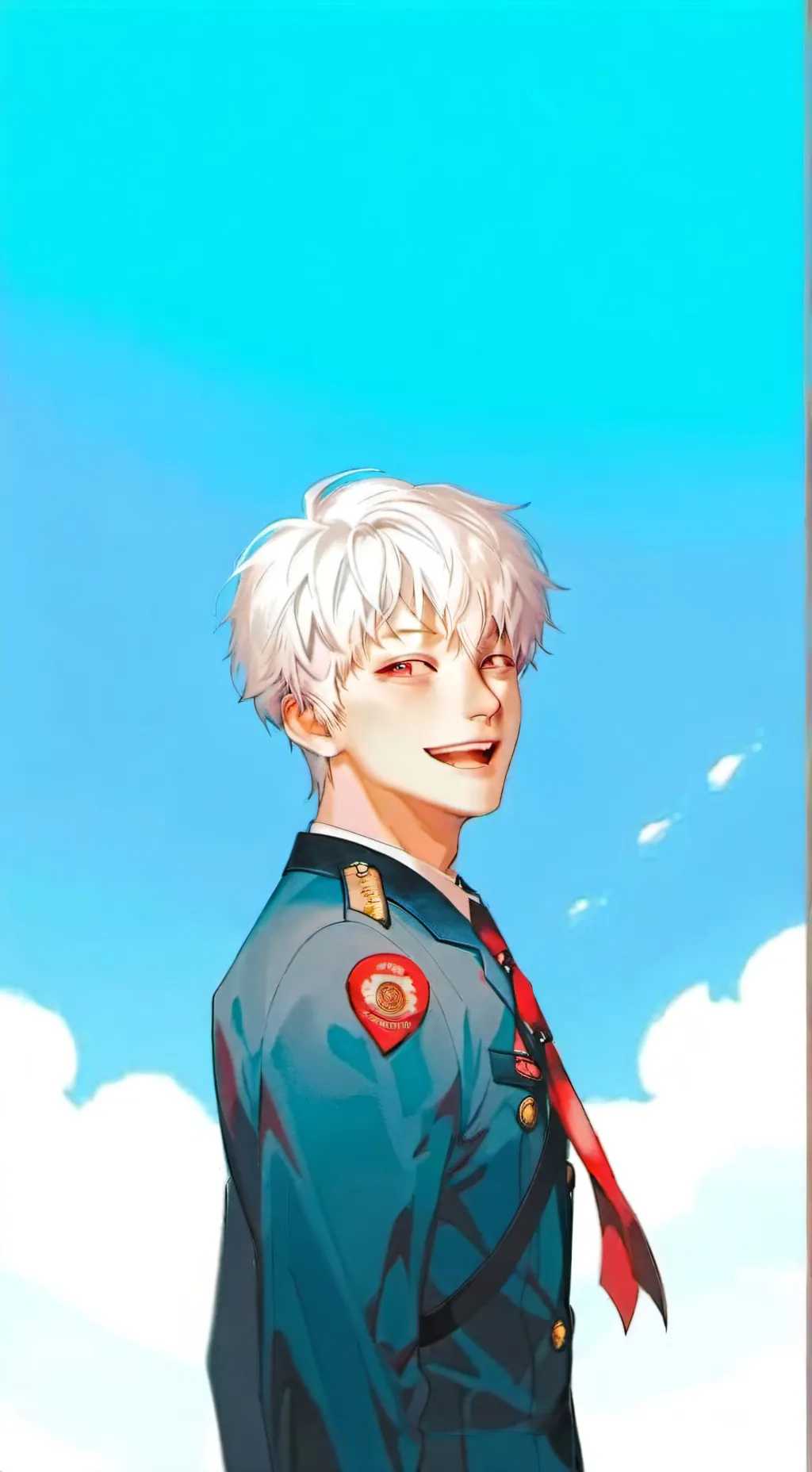 ai character: Hikaru Indou  background