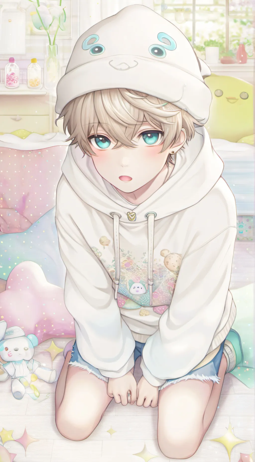 ai character: Ash background