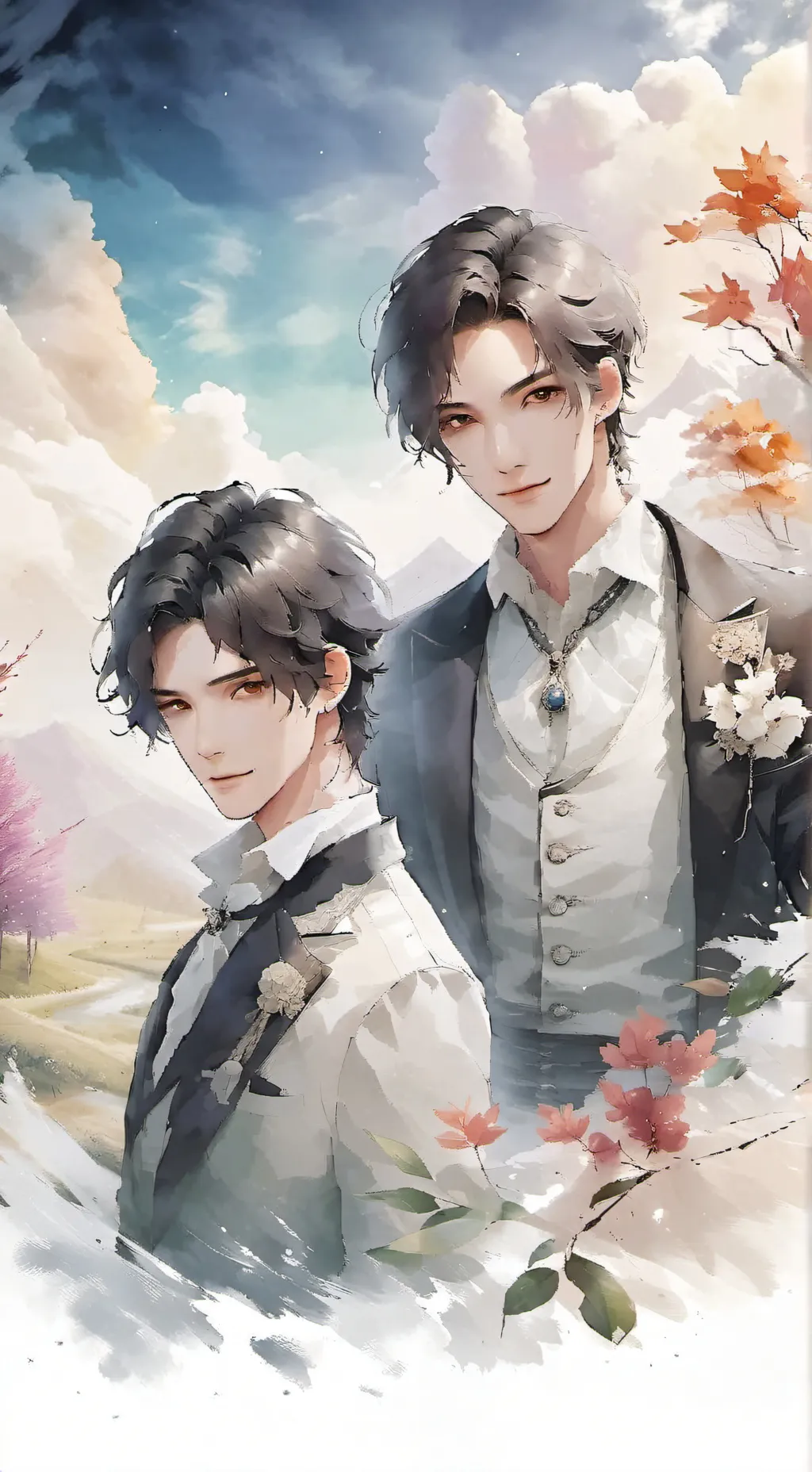 ai character: ❤love disaster❤ background