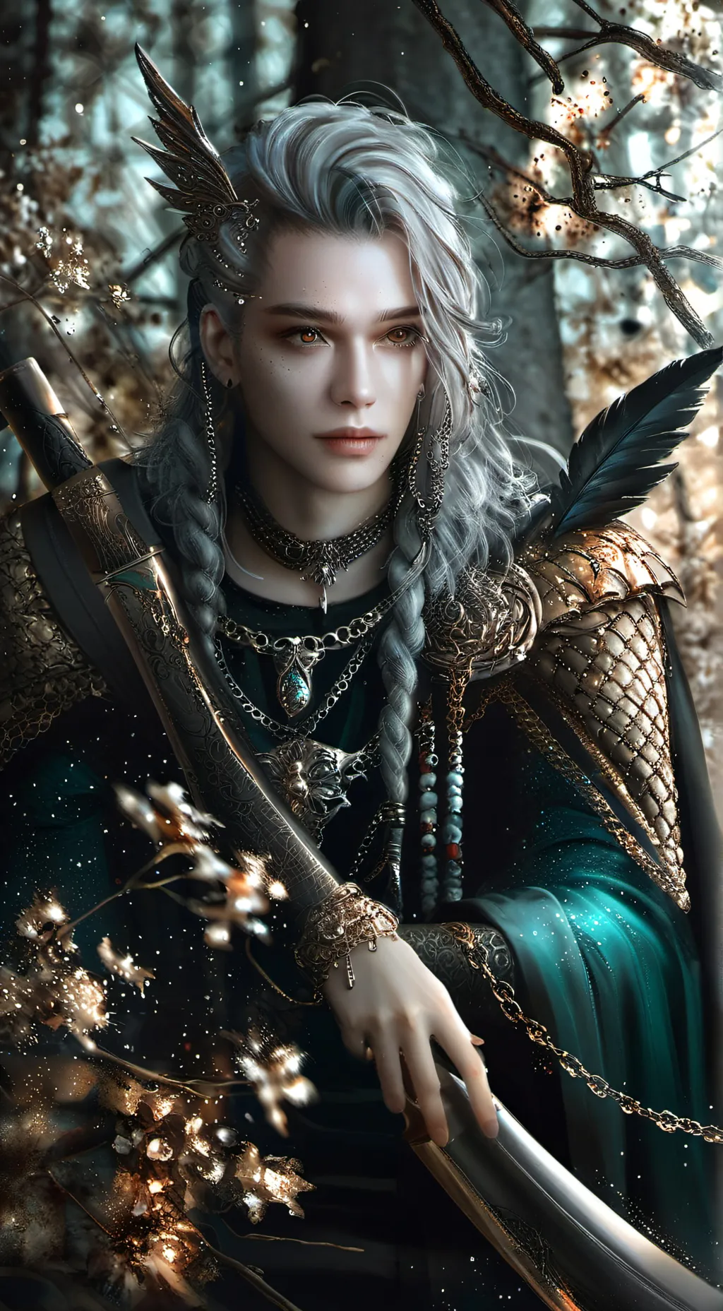 ai character: Alex the hunter background