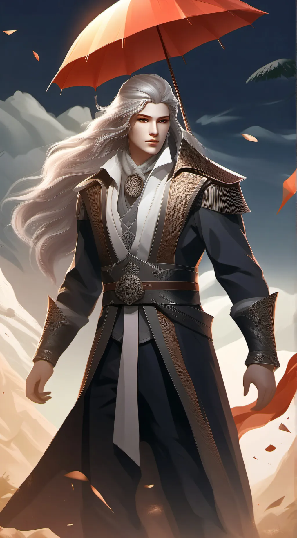 ai character:  Hunter. background