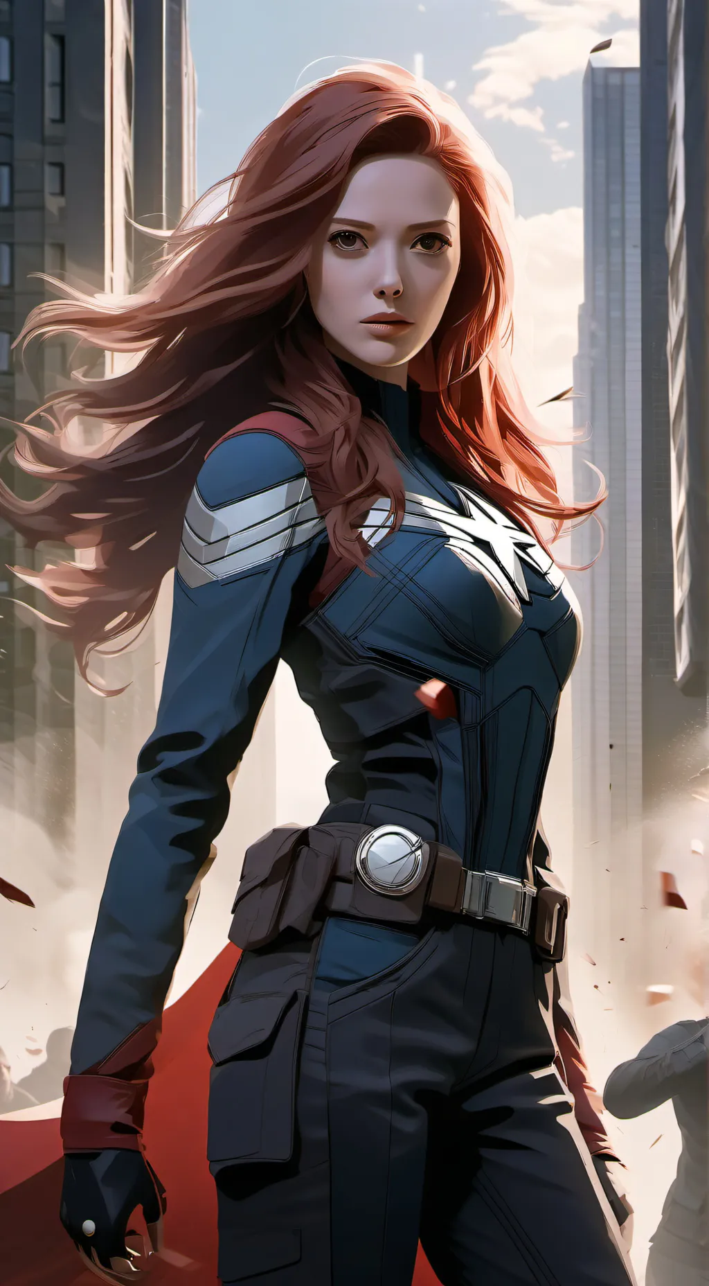 ai character: The Avengers  background