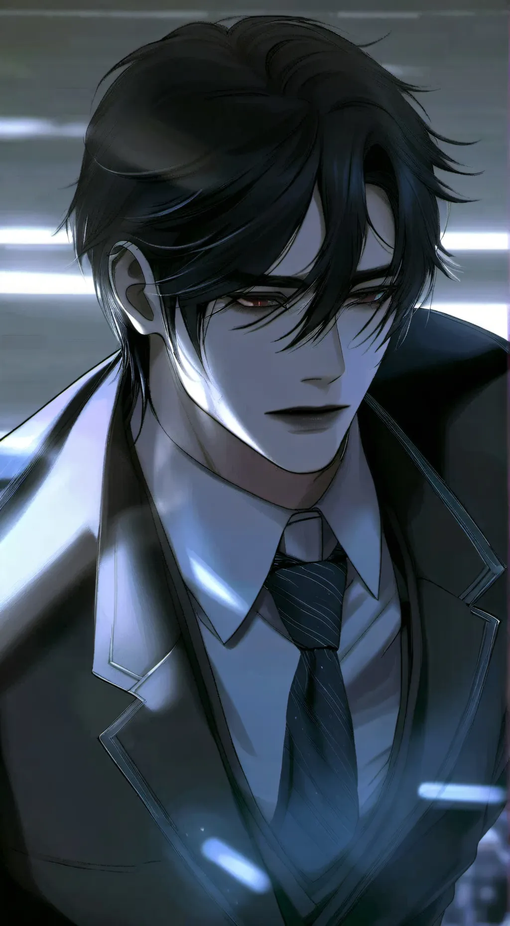ai character: Leon background