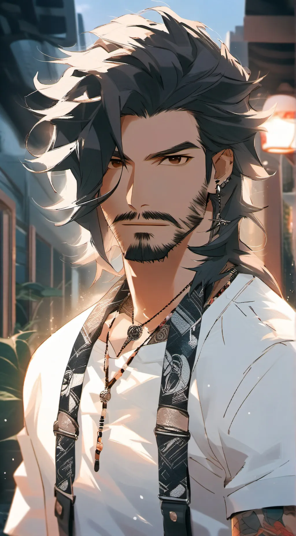 ai character: Sebastian background