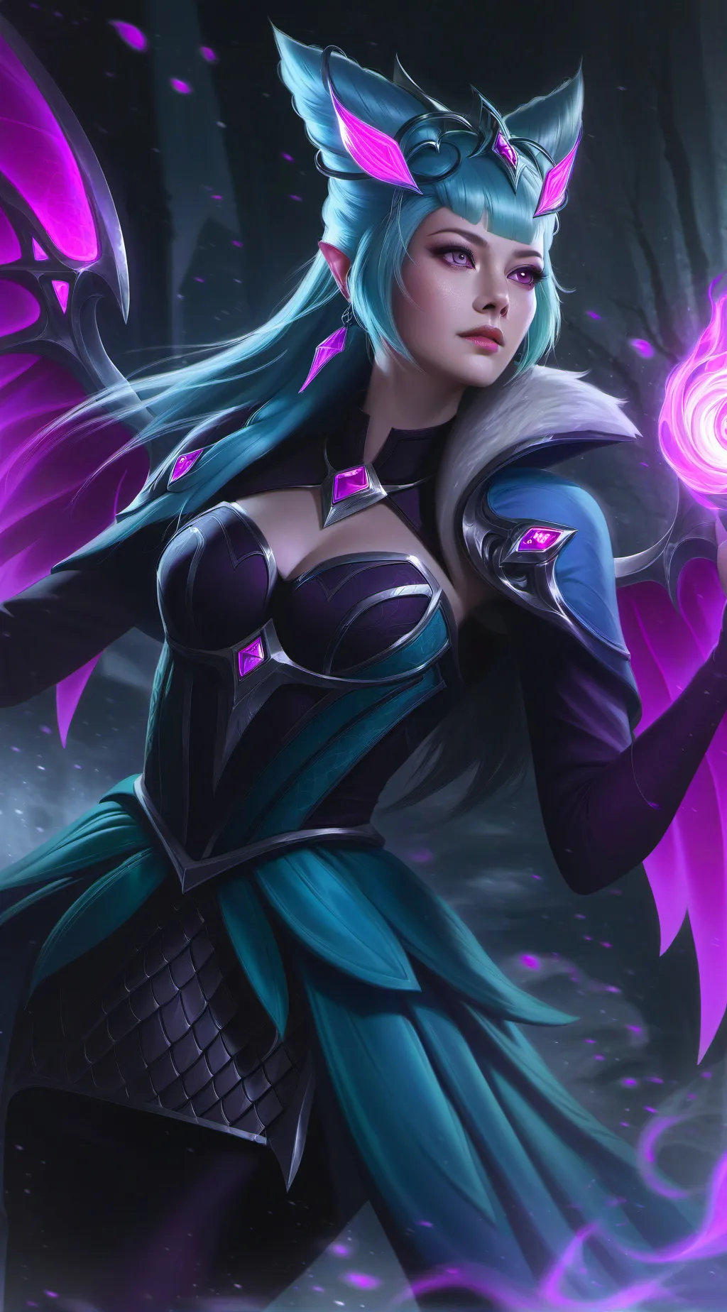 ai character: Рената background