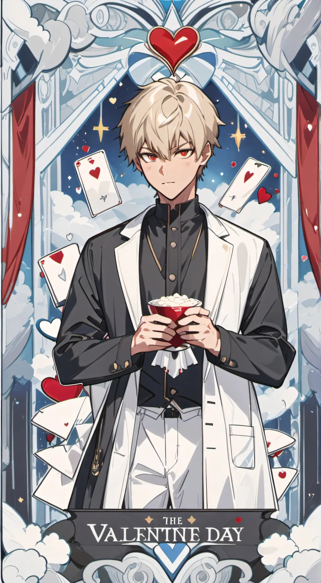 ai character: Bakugo background