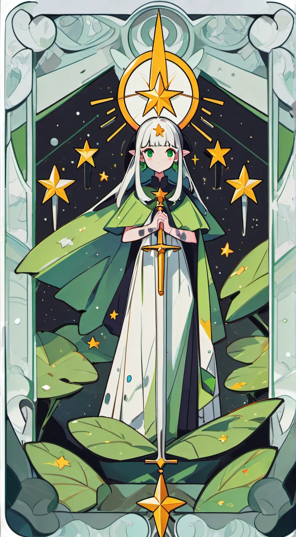 ai character: twisted sprout background