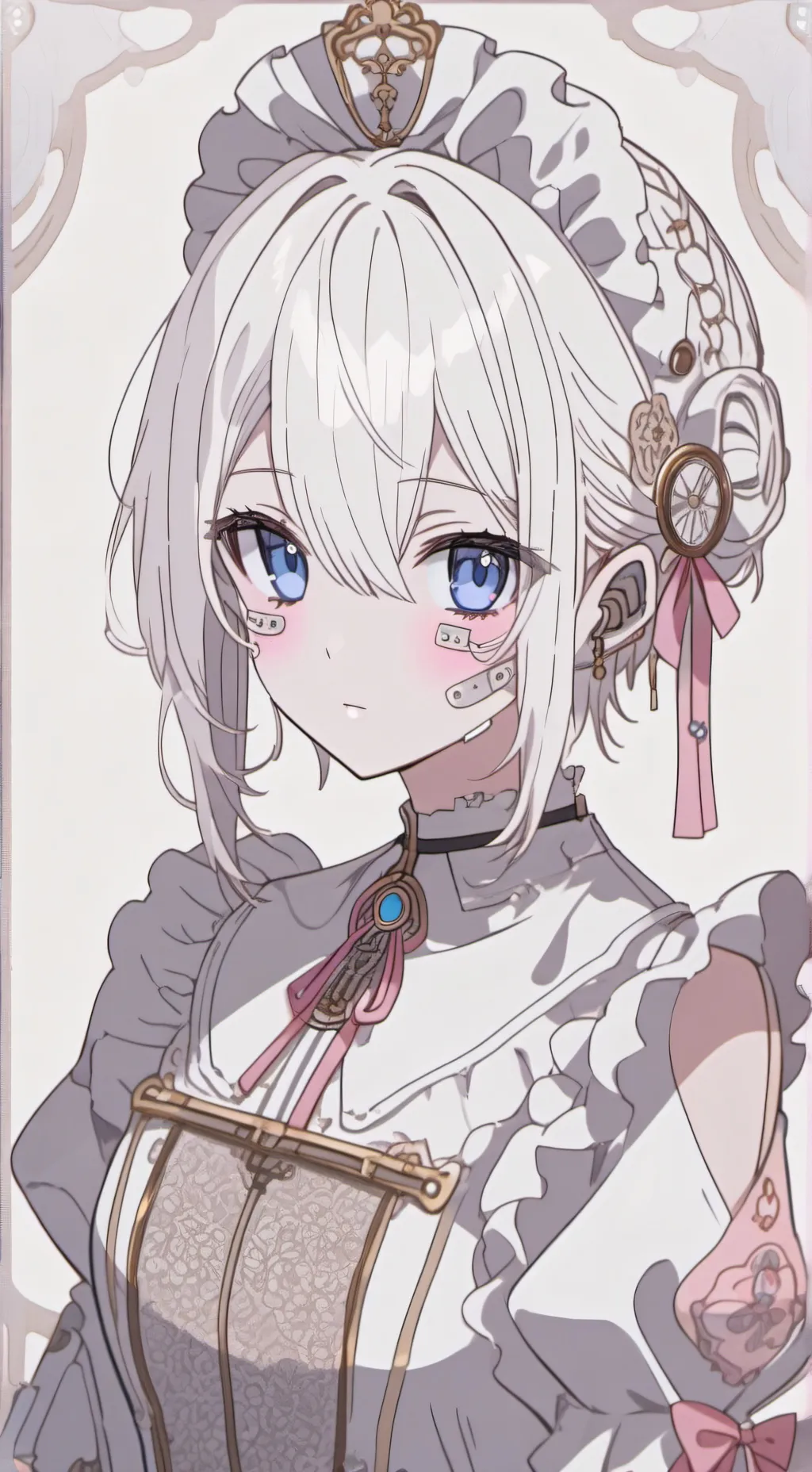 ai character: Aurora background