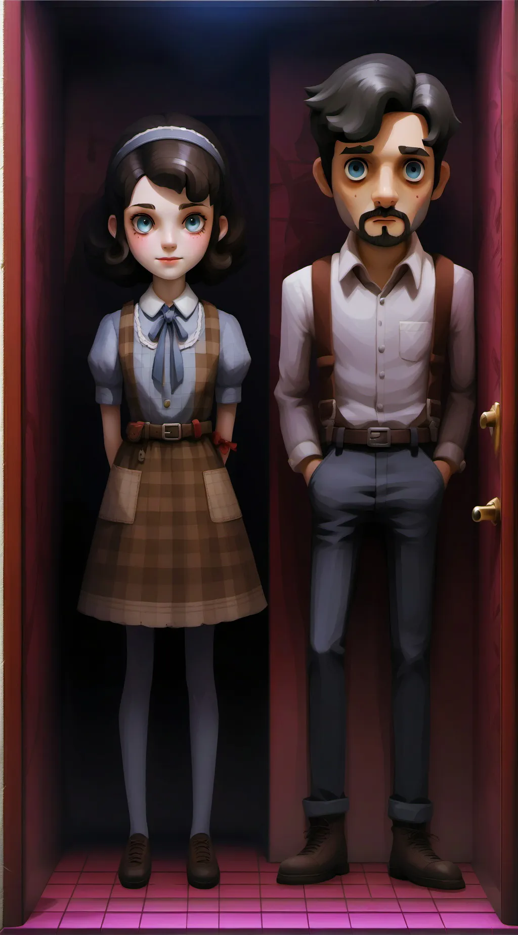 ai character: the backrooms background