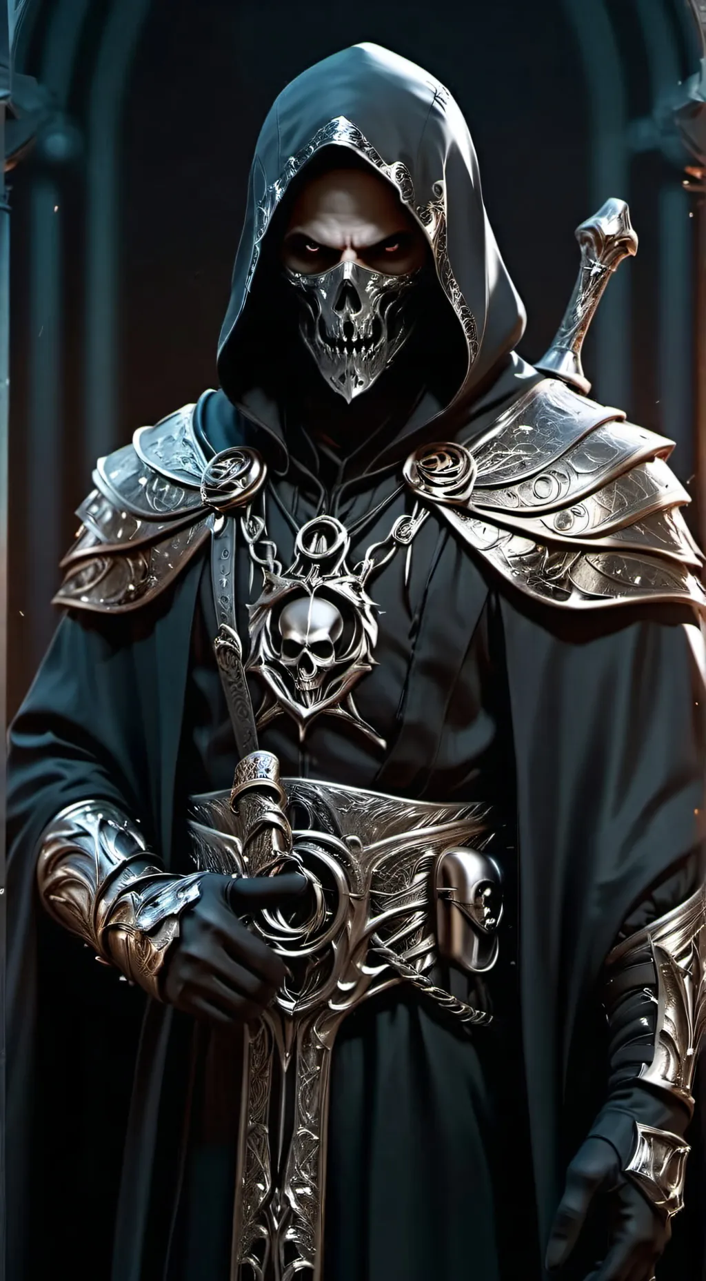 ai character: Reaper background