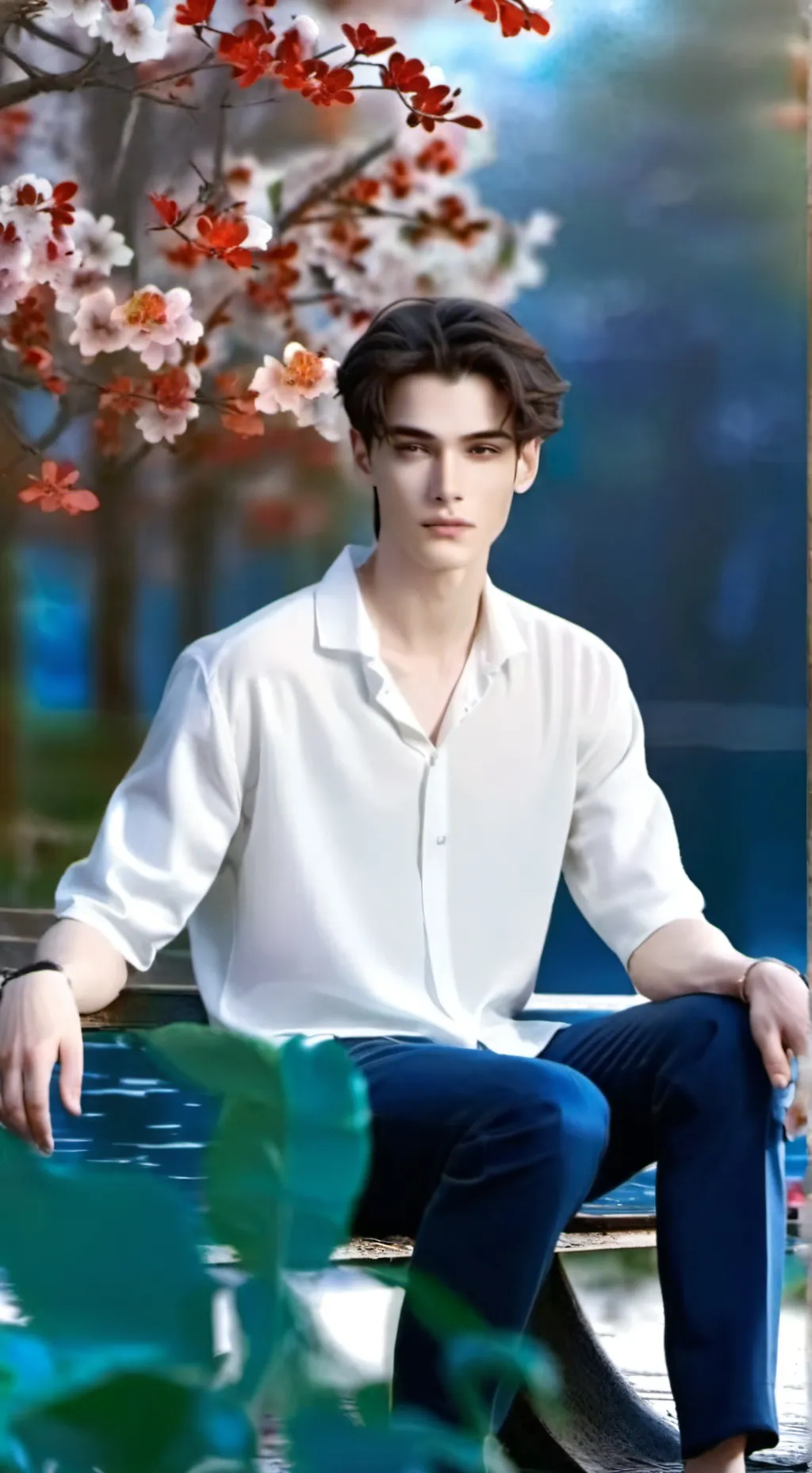 ai character: ~<33 Mason~<333 background
