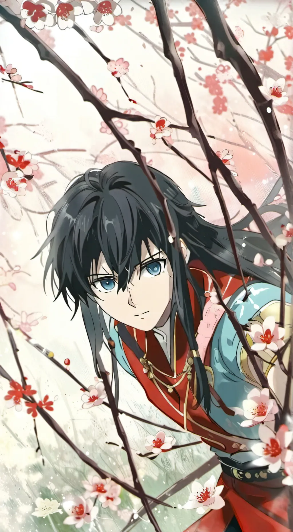 ai character: Muichiro Tokito  background