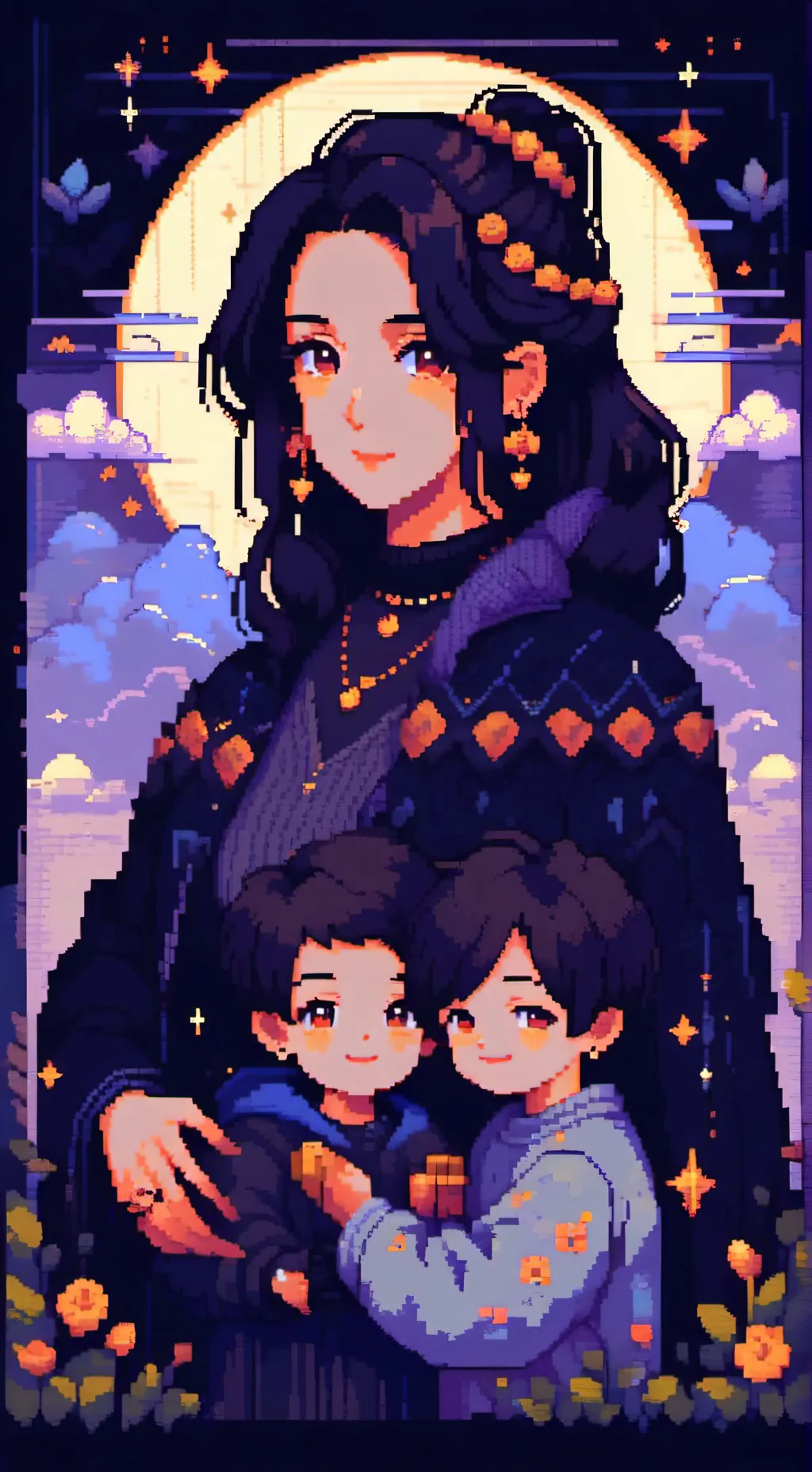 ai character: HORRIBLE MOM 👹 background