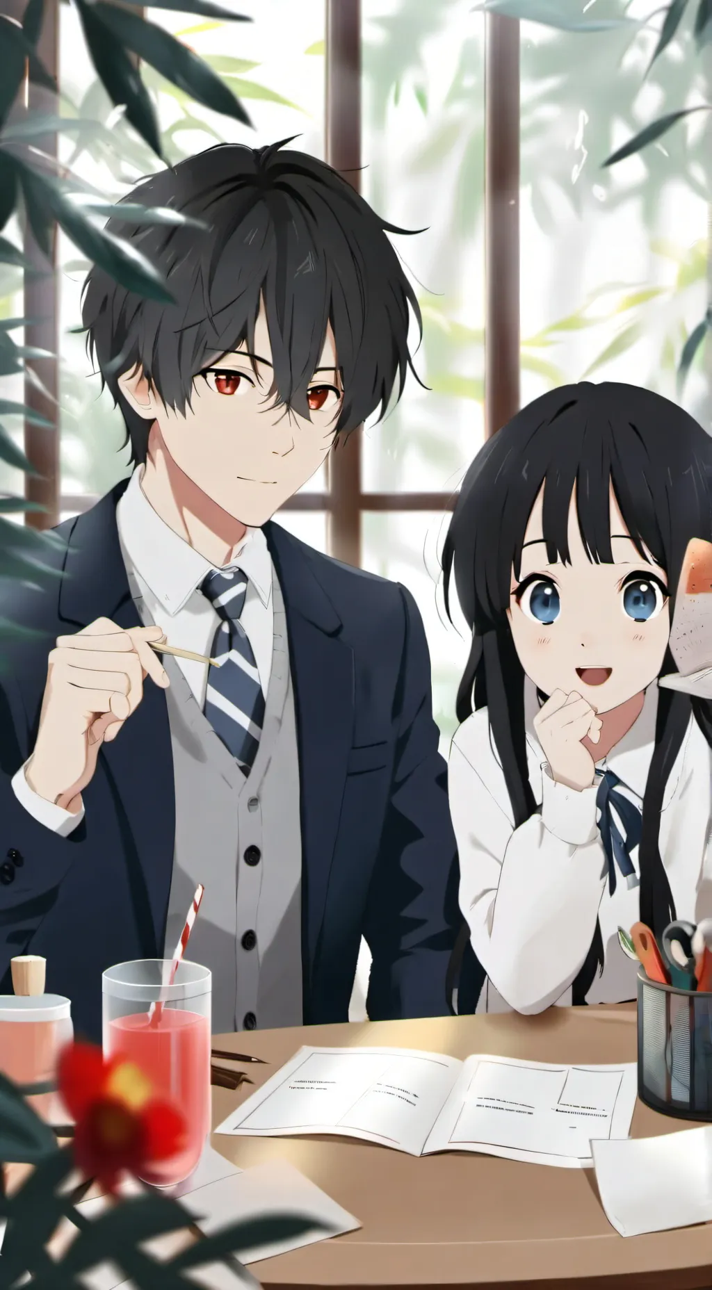 ai character: el nuevo maestro background