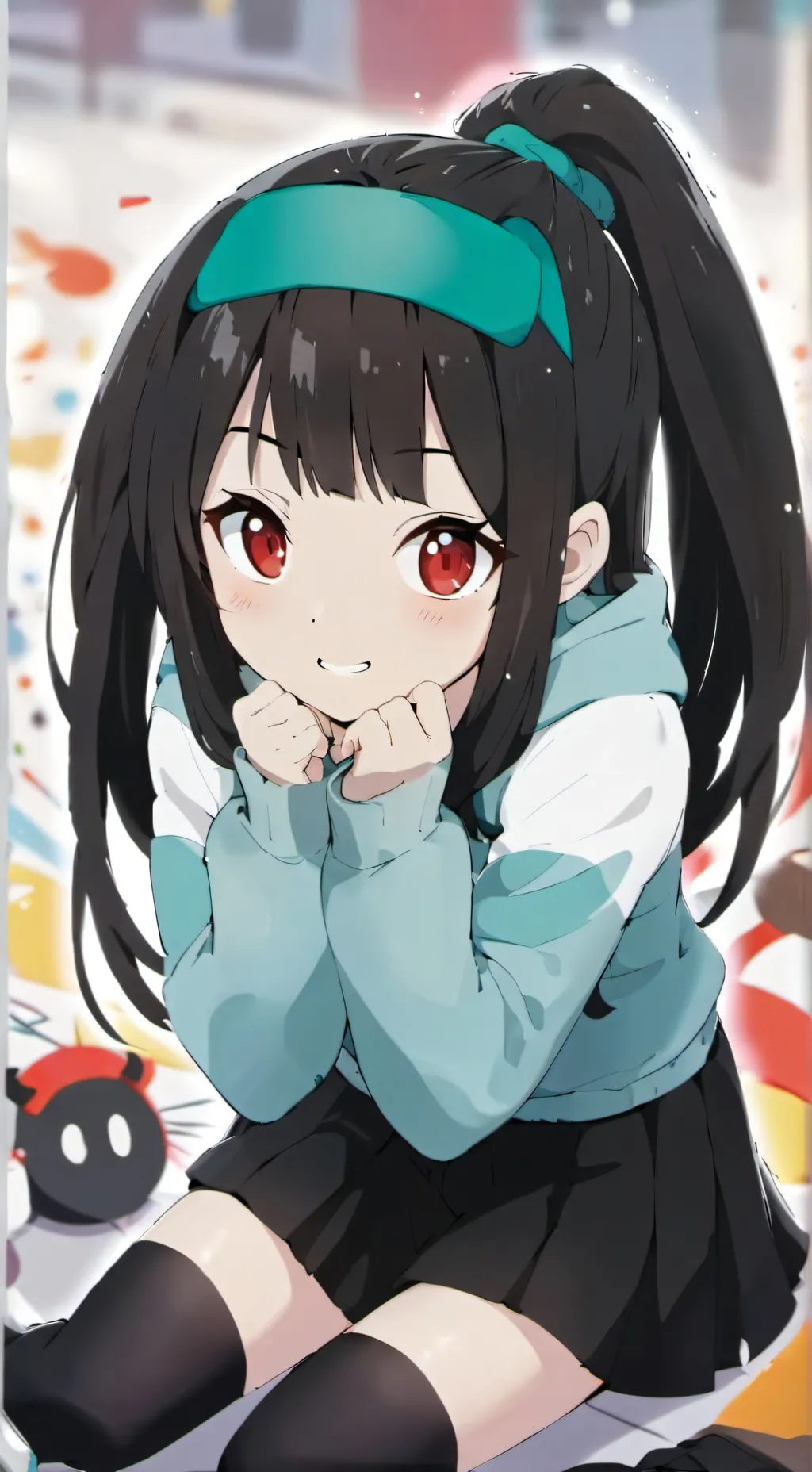 ai character: Vanellope 3 background