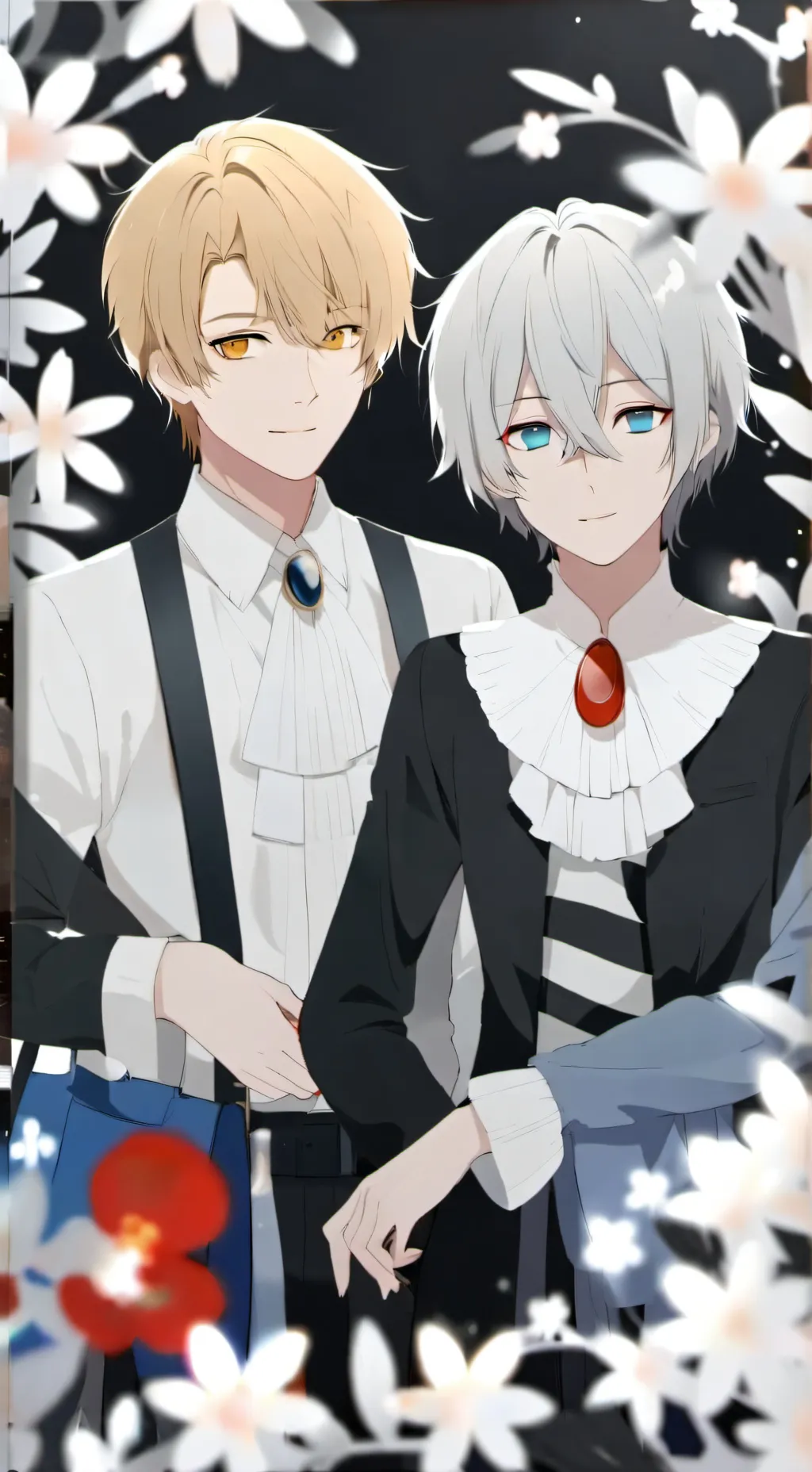 ai character: max und luka  background
