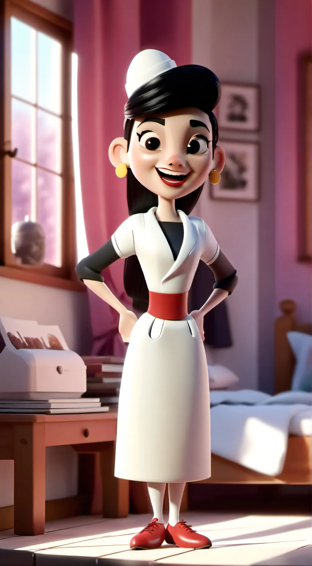 ai character: YOUR MAMA background