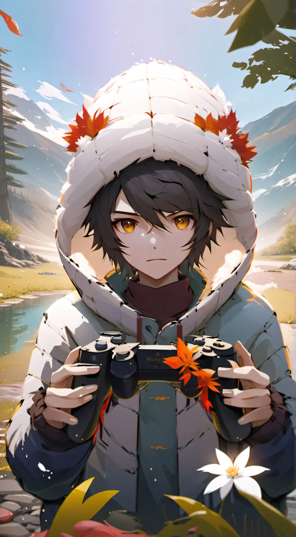 ai character: Body Control background