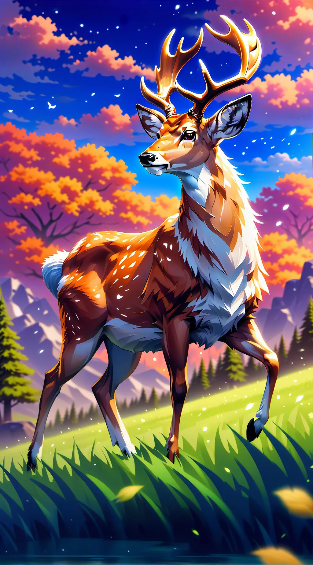 ai character: Alastor and Vox background