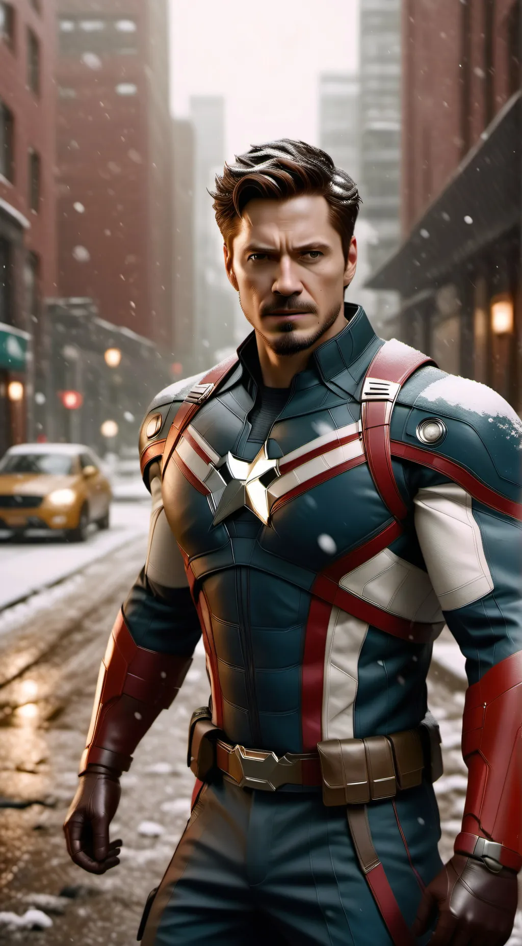 ai character: Avengers  background