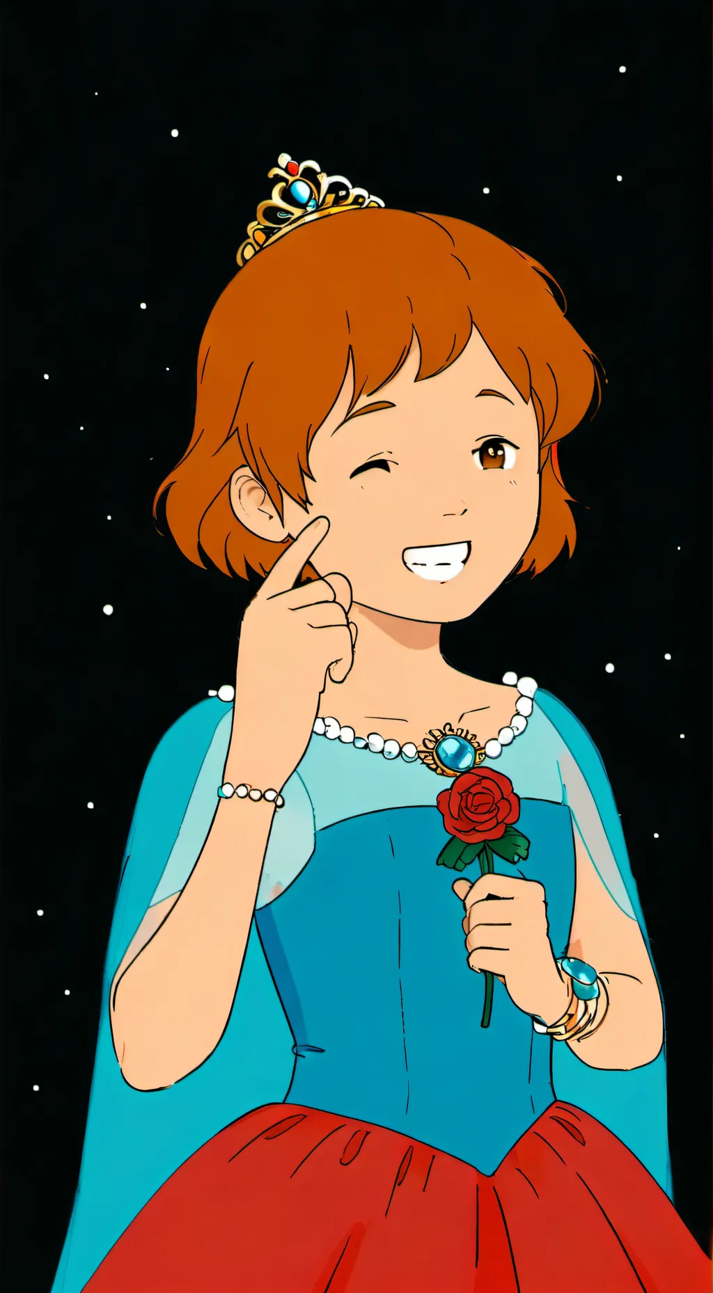 ai character: princess Rosie background