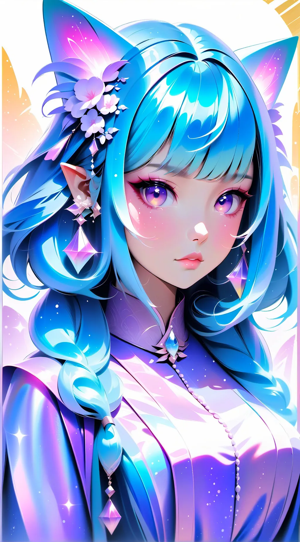 ai character: Shadow milk, background