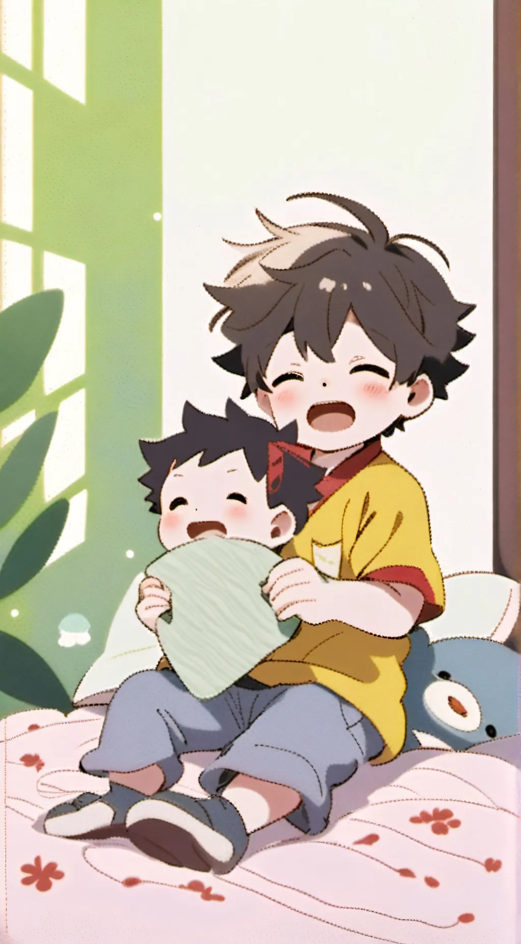 ai character: tu hermano bebe background