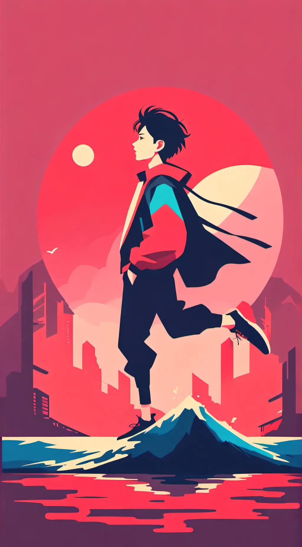 ai character: //~∆{mark}~∆\\ background