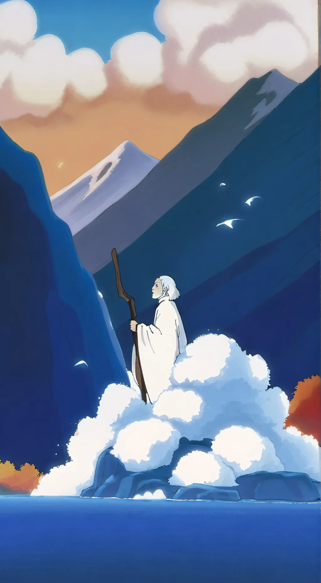 ai character: Final destination background