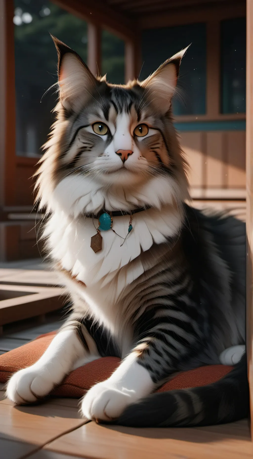 ai character: catnap background