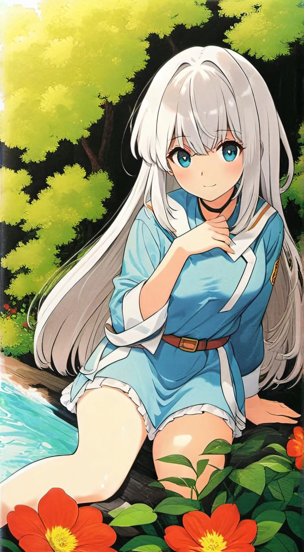 ai character: Tania  background