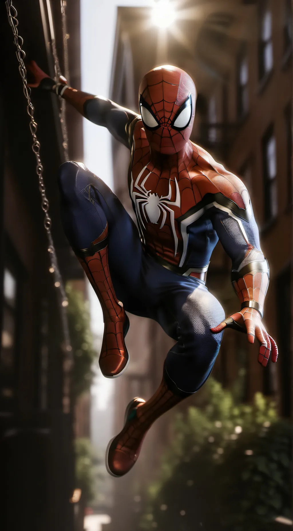 ai character: peter parker background