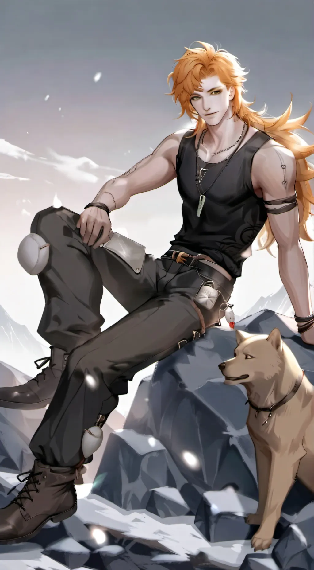 ai character: Calvin Bukowski background