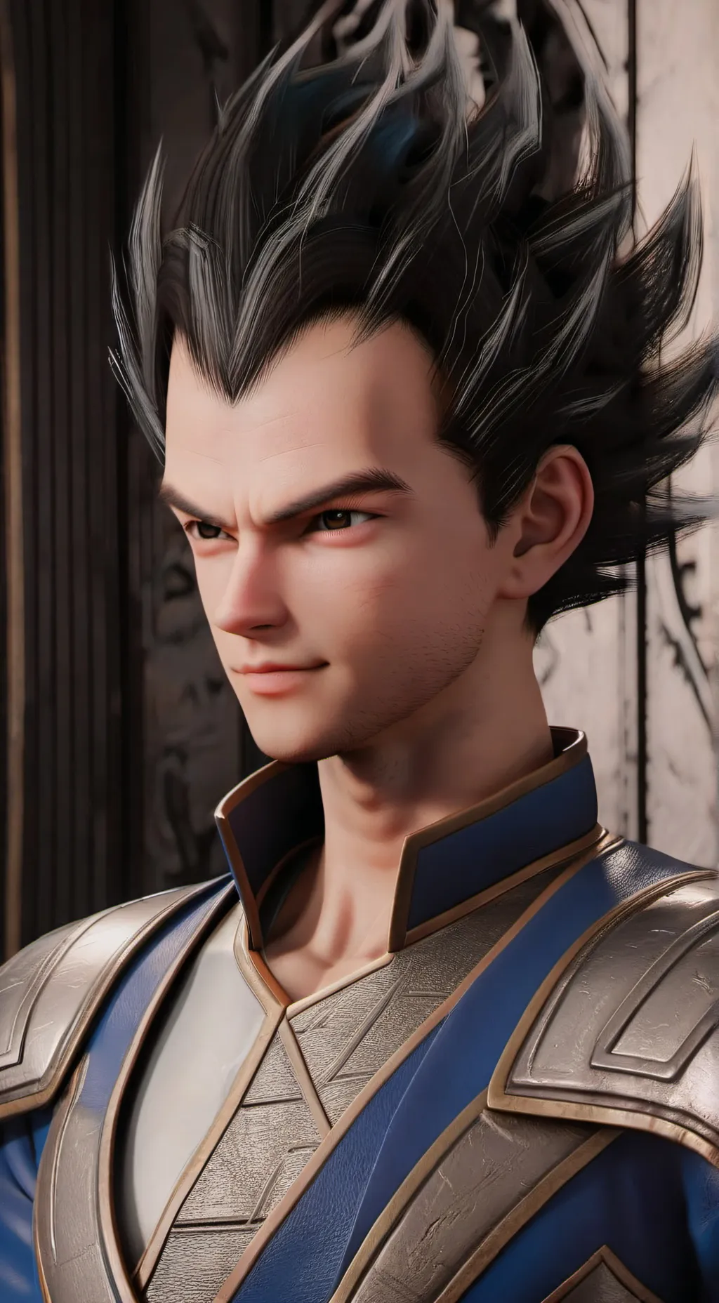 ai character: Vegeta  background