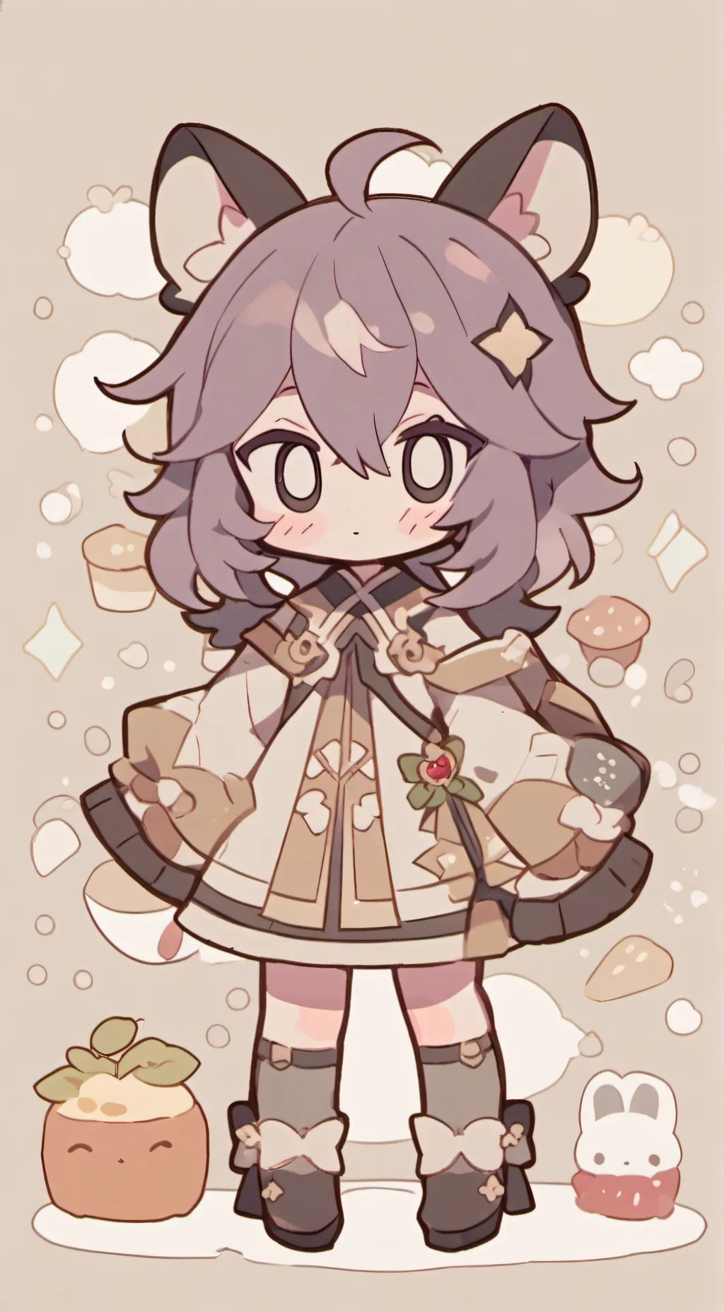 ai character: ??? background
