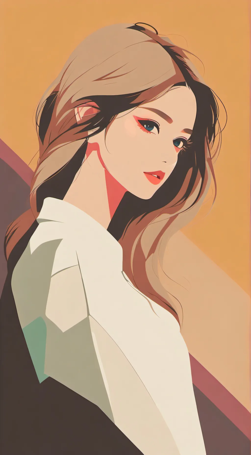 ai character: Crk highschool au background