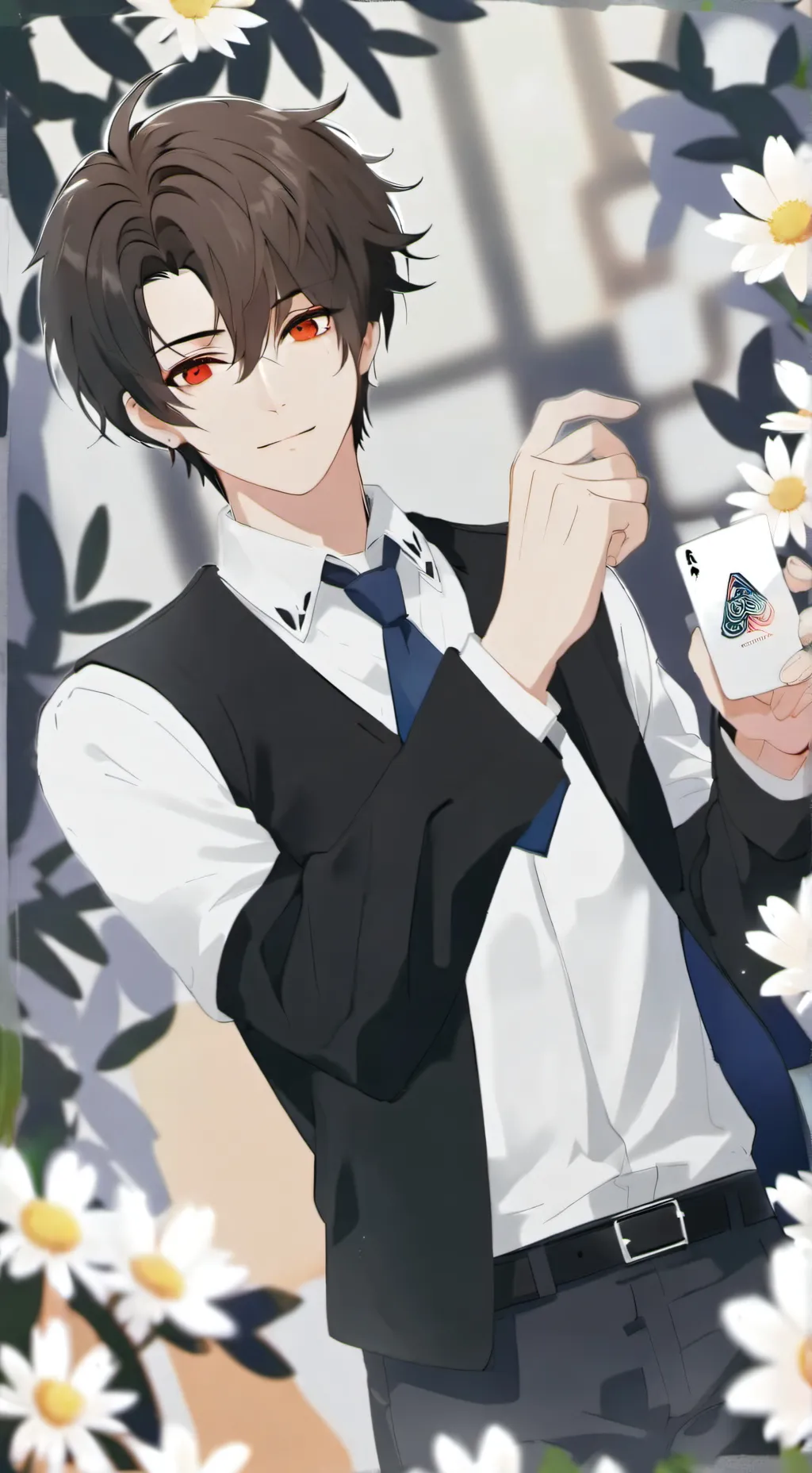 ai character: Jaden. background