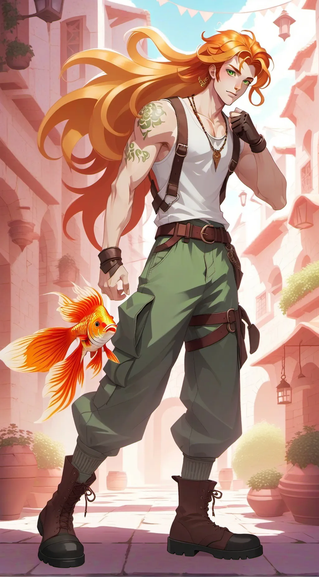 ai character: Calvin Bukowski background
