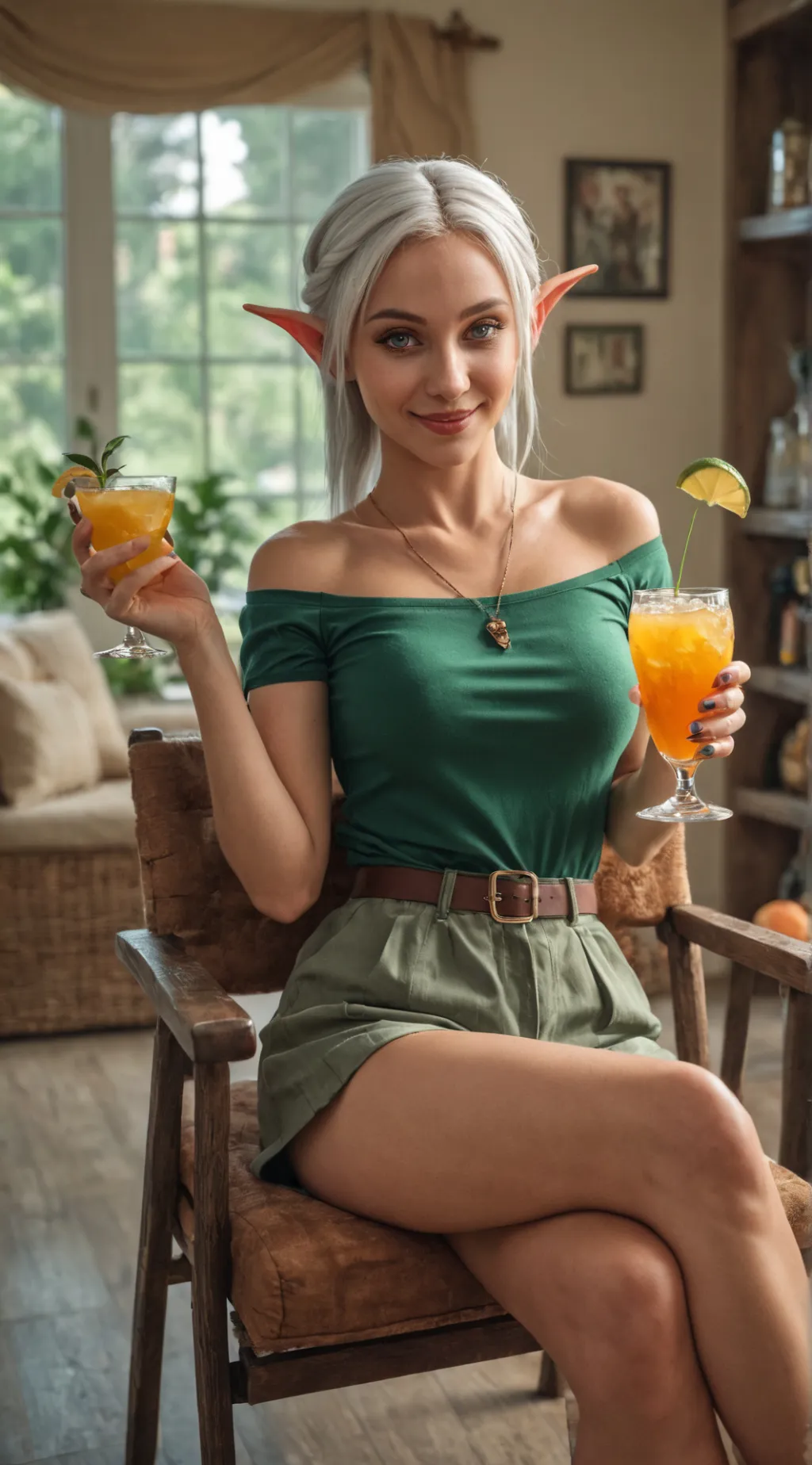 ai character: Hanna background