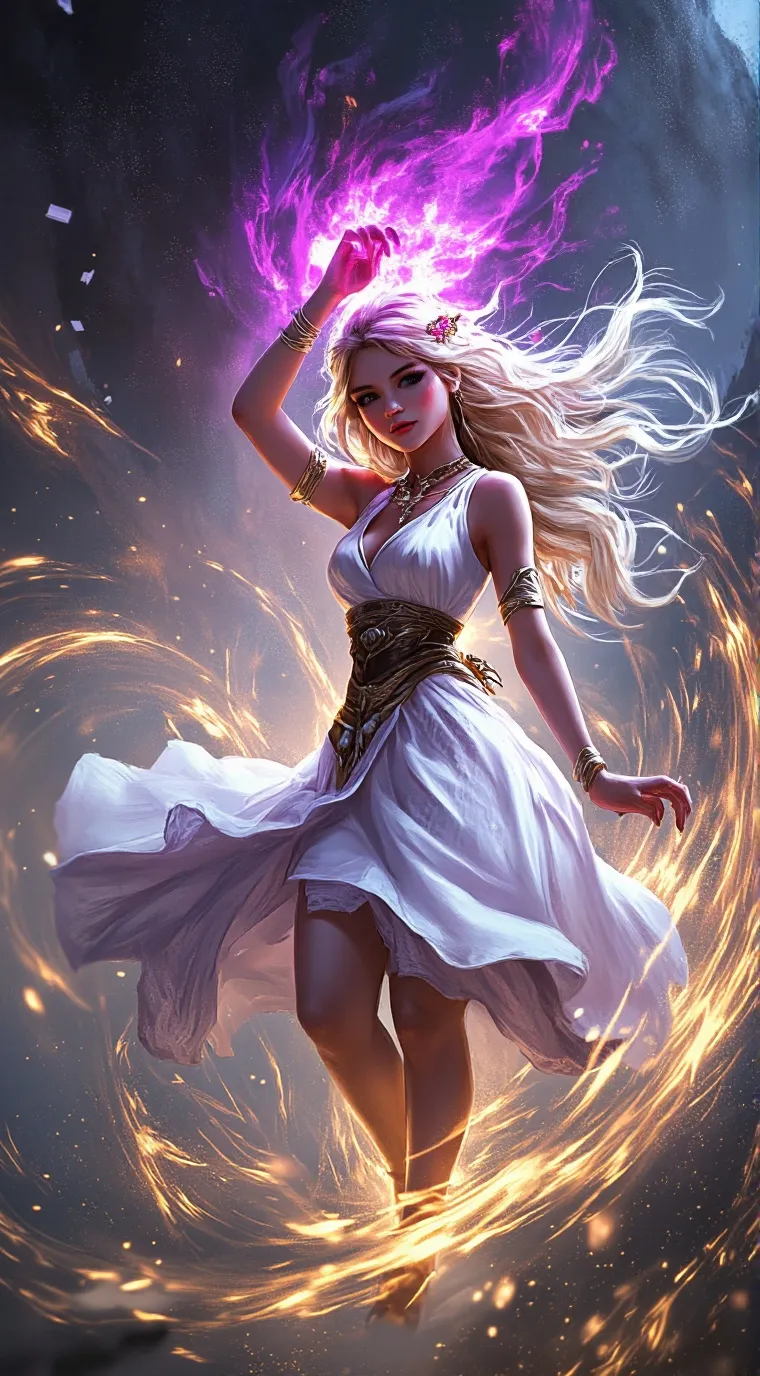 ai character: lily background