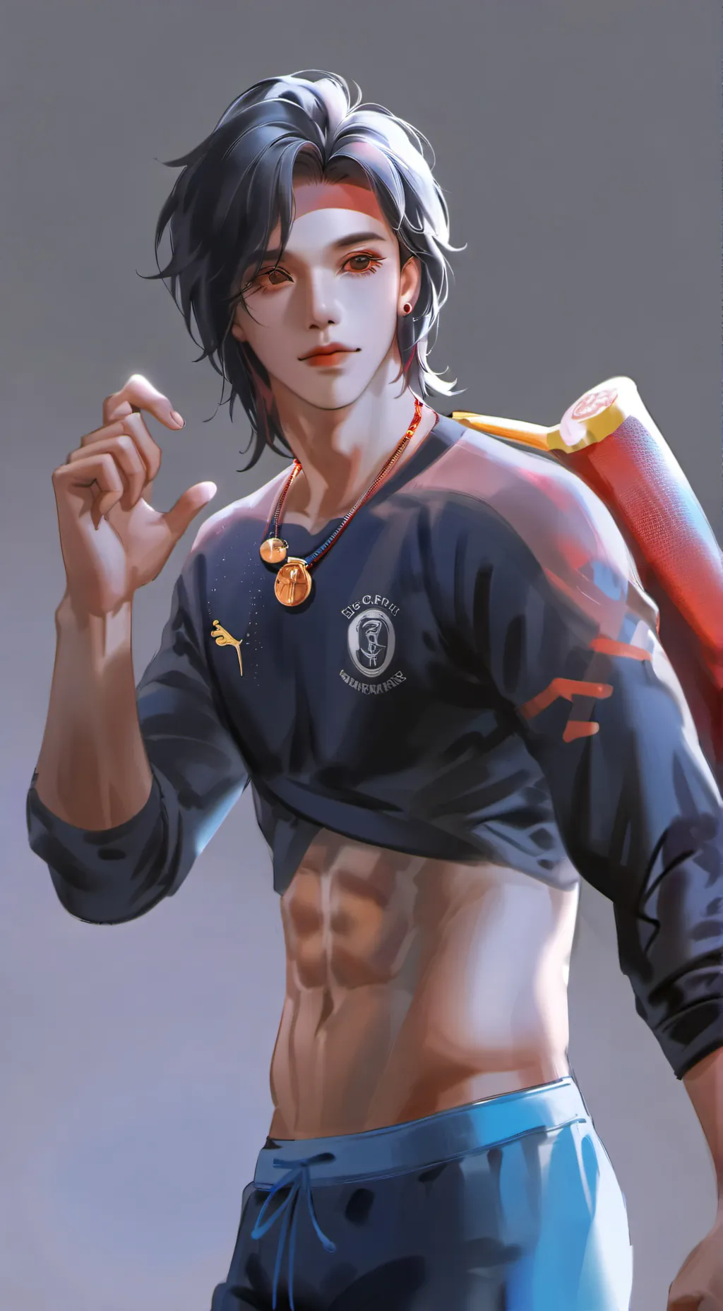 ai character: Стич background