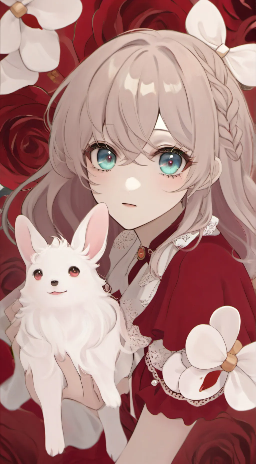 ai character: Angela  background