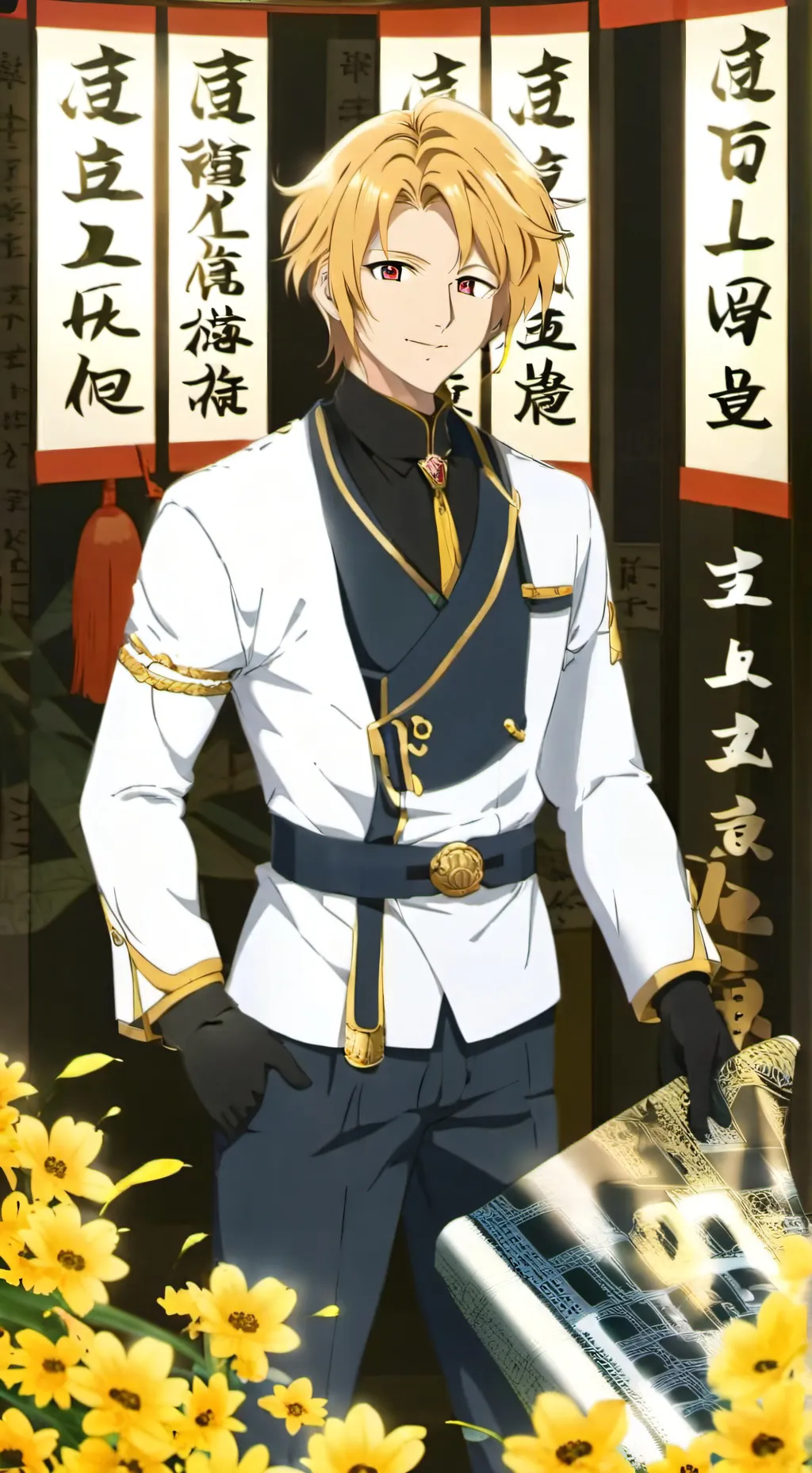 ai character: Kyoichi Shido background