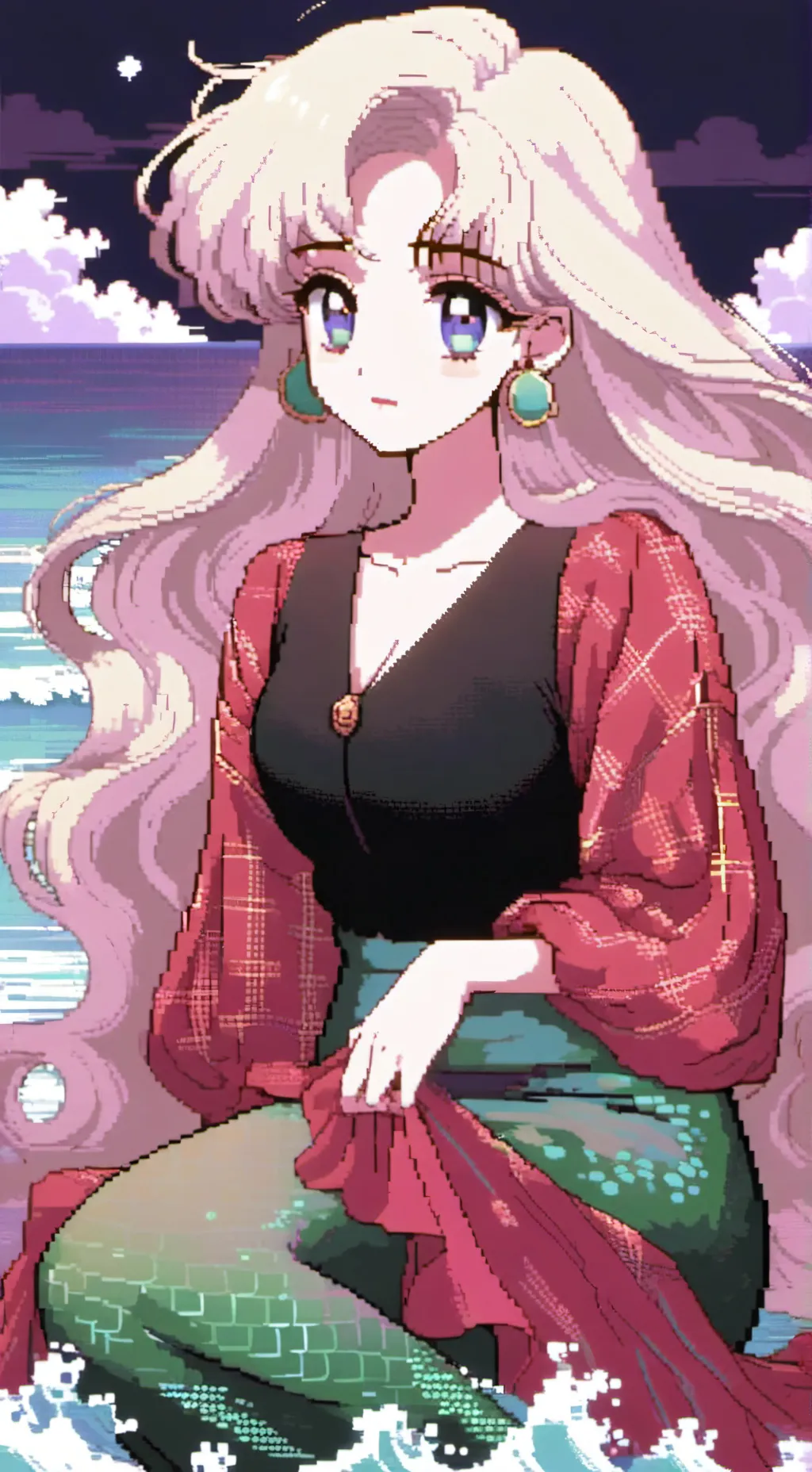 ai character: Marina background