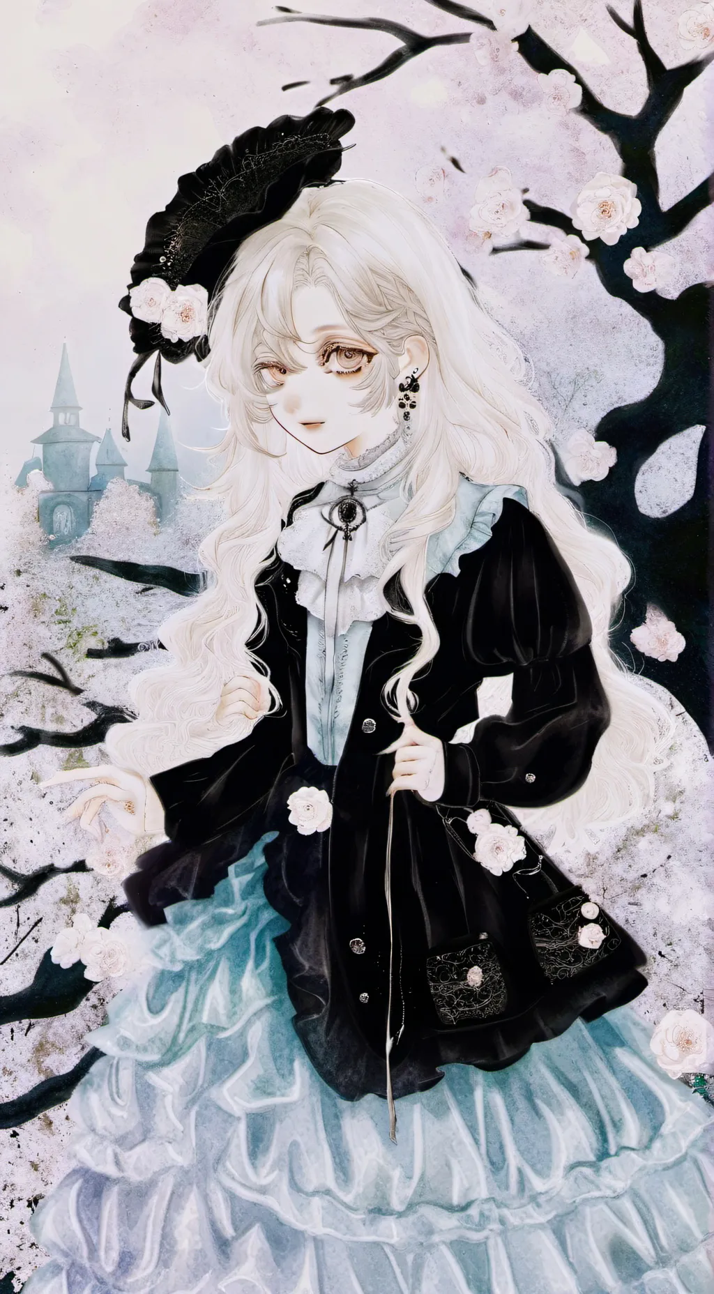 ai character: армия background
