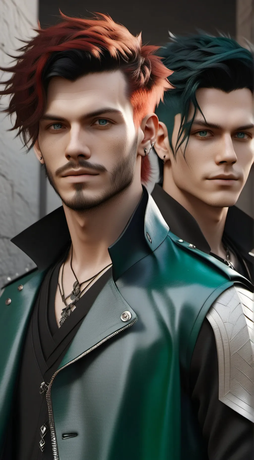 ai character: Connor and Declan background