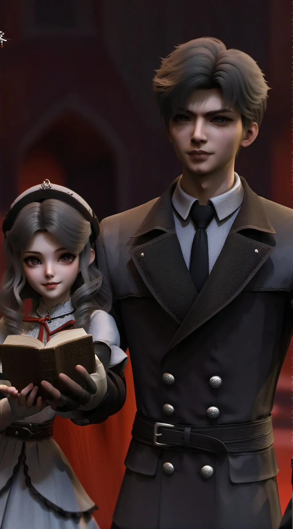 ai character: giant noob school background